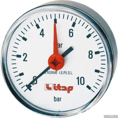 483 Манометр, осевое подключ.1/4,10 бар мод.483 (4/76) 