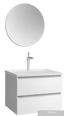 Belux Тумба под умывальник Фаворит НП 65-02 (1 белый глянцевый)