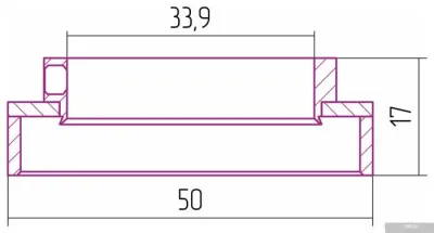 Сунержа TUBE 1 (33.7 мм) 31-1029-0003