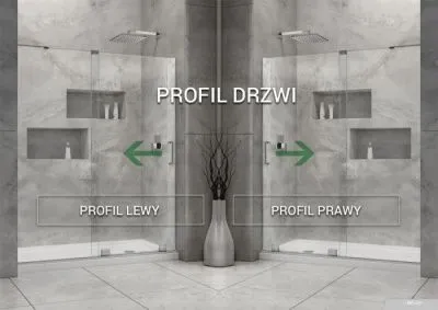 Душевая дверь Rea Cezar 140