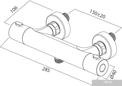 Смеситель AM.PM F8540000