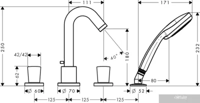Смеситель Hansgrohe Logis 71314000