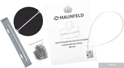 MAUNFELD Mersey 60 (нержавеющая сталь\белое стекло)