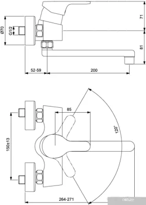 Смеситель Vidima Джой BA079AA