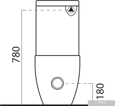Унитаз GSI Panorama [661511]