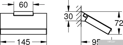 Grohe Selection Cube 40781000 (хром)