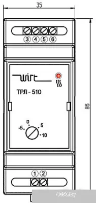 Терморегулятор Wirt ТРЛ-510