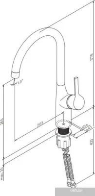 AM.PM Spike F9S07033 (белый)