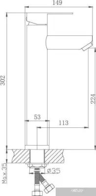 Haiba HB11801 (нержавеющая сталь)