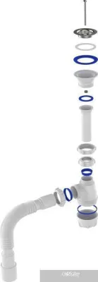 Сифон Aquant S0115-35-MR