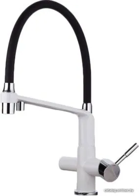 Смеситель Gappo G4398-9 (белый/черный)