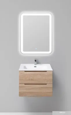 BelBagno Тумба под умывальник Etna-600-2C-SO-WO-P (rovere bianco)