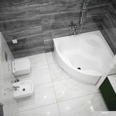 Унитаз Lavinia Boho Relfix Aveo Rimless 7 в 1 87050210 (хром пластик)