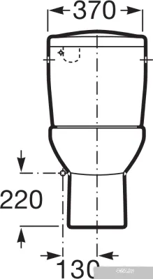 Унитаз Roca Victoria [342399000]