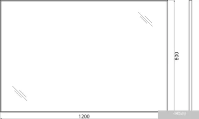 BelBagno Зеркало SPC-AL-1200-800