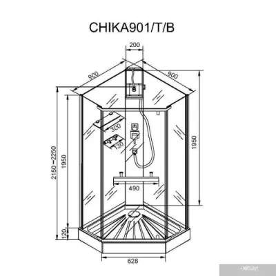 Cerutti Spa CHIKA901T 90x90