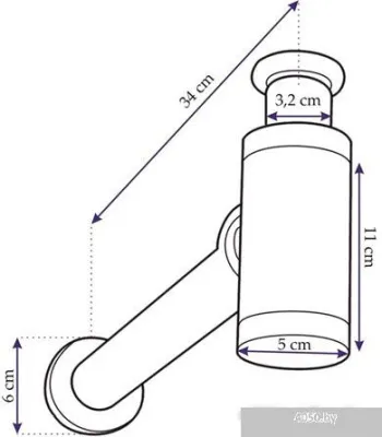 Rea Rose Gold с клапаном Klik-Klak (без отверстия для перелива)