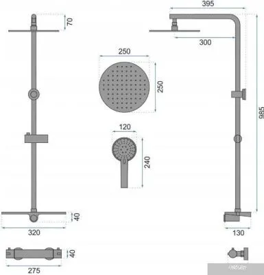 Rea Mike REA-P0550 (черный)
