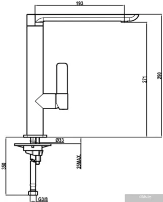 Смеситель TEKA FO 915 (хром)