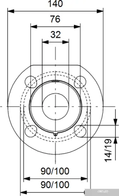 Насос Grundfos MAGNA3 32-100 F