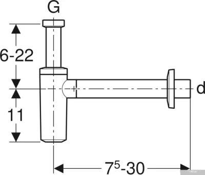 Geberit Uniflex 151.036.21.1