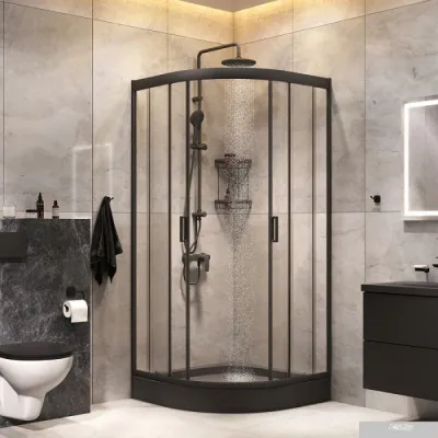 AM.PM Gem 90x90 WK90EN (черный)