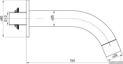 Излив Deante Cascada NAC 083K
