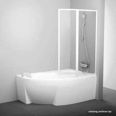 Шторка Ravak Rosa VSK2 140 (белый/прозрачное) правая
