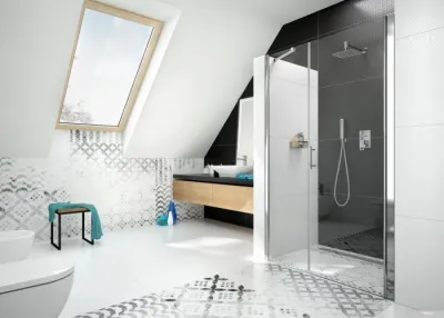 Душевая дверь Deante Moon 90 KTM 011P