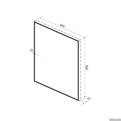 Wellsee Зеркало 7 Rays' Spectrum 172200460, 40 х 60 см