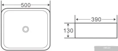 Умывальник BelBagno BB1304