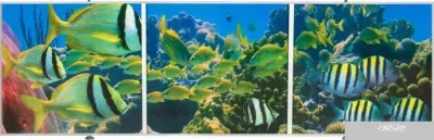 Экран под ванну Comfort Alumin Коралловый риф 3D 1.7