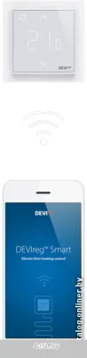 Терморегулятор DEVI Devireg Smart с Wi-Fi (бежевый)