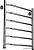 Полотенцесушитель Ростела Трапеция нижнее подключение 1/2 6 перекладин 40x60 см