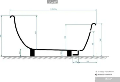 Belux Ладья ВЛА-1700 (белый)