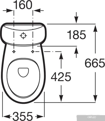 Унитаз Roca Victoria [342399000]