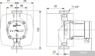 Насос Grundfos Alpha2 L 25-60 130
