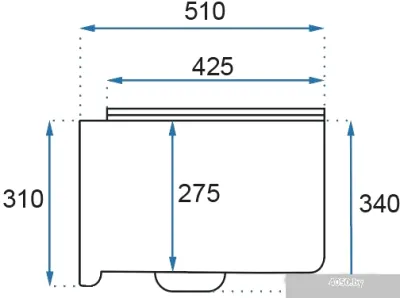 Унитаз Rea Tino Rimless REA-C2630
