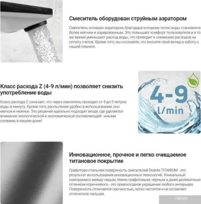 Deante Arnika Titanium BQA D30M