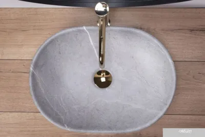 Умывальник Rea Lara (серый)