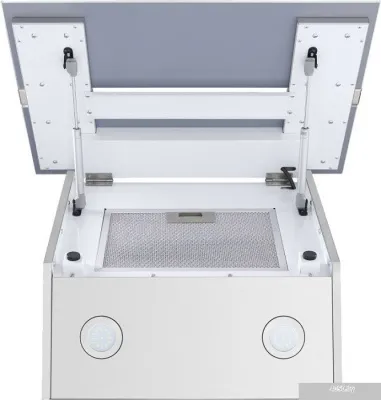 MAUNFELD Mersey 60 (нержавеющая сталь\белое стекло)