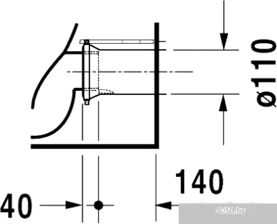Унитаз Duravit Darling New (213909)