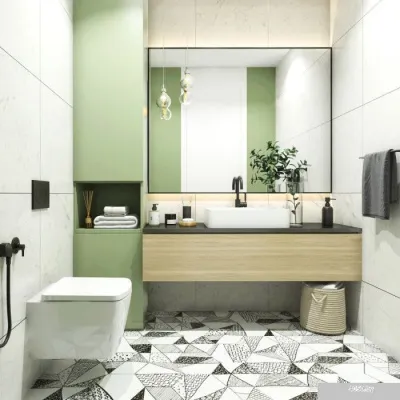 Унитаз Lavinia Boho Relfix Aveo Rimless 7 в 1 87050216 (черное стекло)