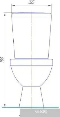 Унитаз Rosa Рондо