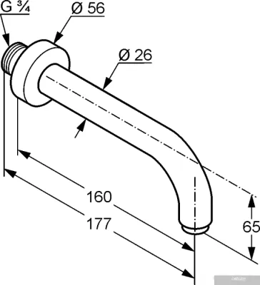 Излив Kludi Balance 5250505