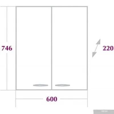 Onika Шкаф Кредо 60 [306003]