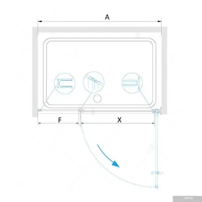 RGW HO-012 350601212-11 120 (хром/прозрачное стекло)
