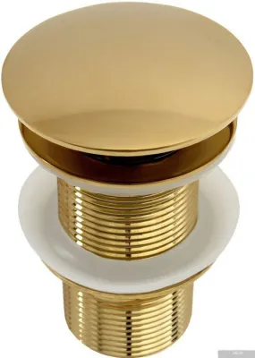 Донный клапан Rea Gold Klik-Klak (без отверстия для перелива)