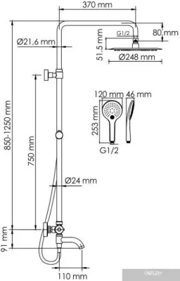 Wasserkraft A288.258.078.BM Thermo