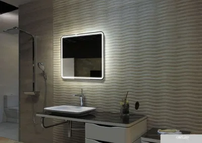 Пекам Зеркало с подсветкой Marta 2 50x80